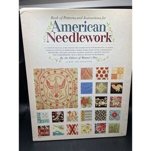 Book Of Patterns And Instructions For American Needlework Editors 1963